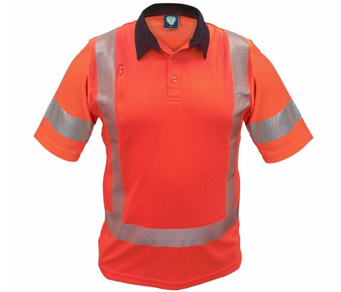 Caution MicroVent TTMC-W17 X-Back Polo