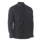 Bisley Flex & Move Utility Zip Stretch L/S Shirt